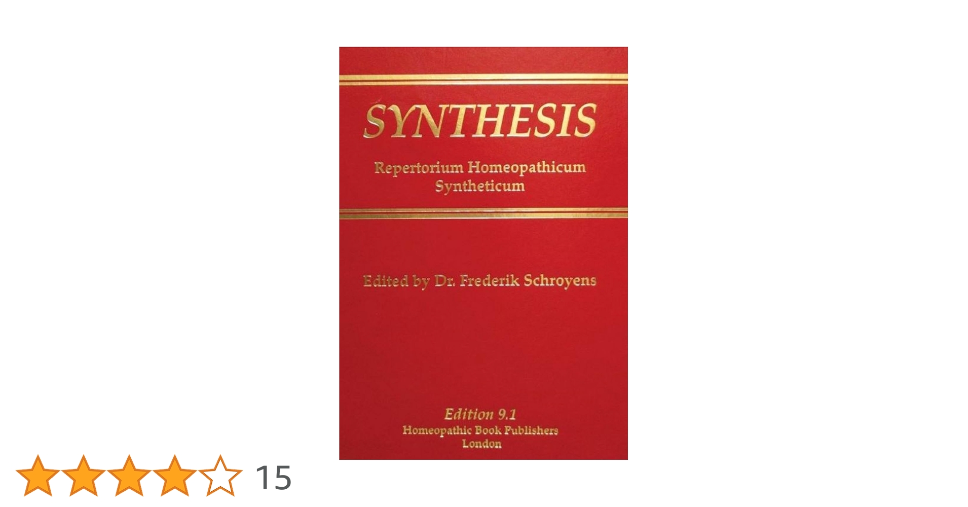 Synthesis Repertorium opathicum … Synthesis Repertorium Homeopathicum Syntheticum Edition 9.1